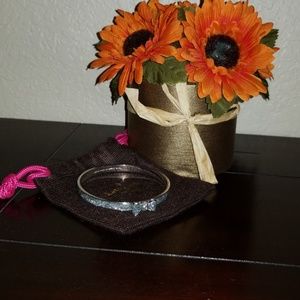 Kate Spade silver bow bracelet